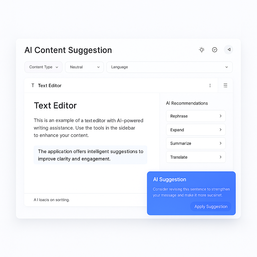AI-Powered Content Generator