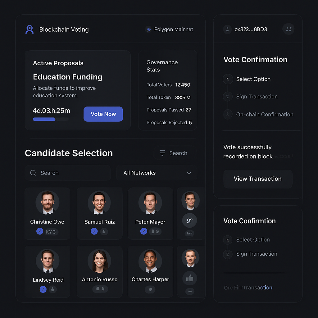 Blockchain Voting System