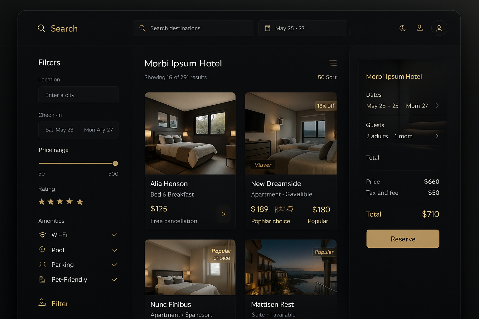 Hotels Booking Platform